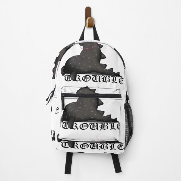 Item preview, Black dinosaur with text Trouble designed and sold by Yulmsss.