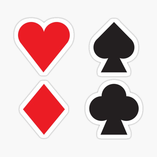 Playing Card Sticker