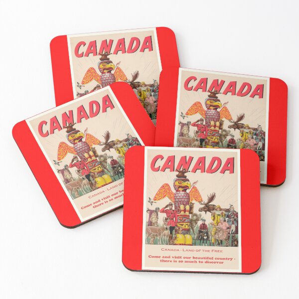 Item preview, Vintage Canada Tourism Poster designed and sold by WeeMonkey.