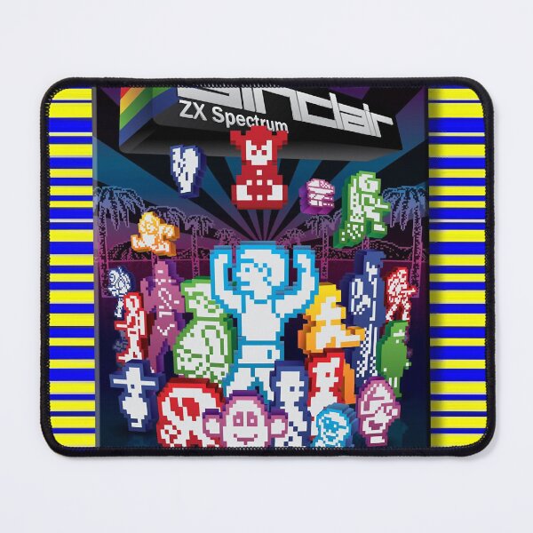 Item preview, Sir Clive Sinclair ZX Spectrum zx81 Loading bars Game Characters Tribute design available on a wide .png designed and sold by JewellMcCoy.