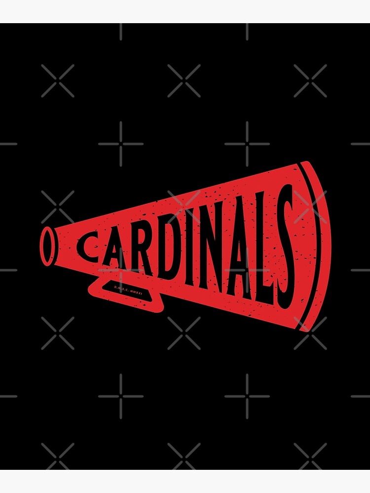 Vintage Megaphone - Arizona Cardinals (Red Cardinals Wordmark