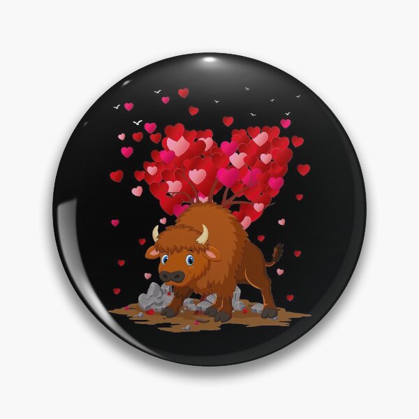 Item preview, Funny Yak Animal Lover Yak Valentine_s Day designed and sold by JenniferLecher.