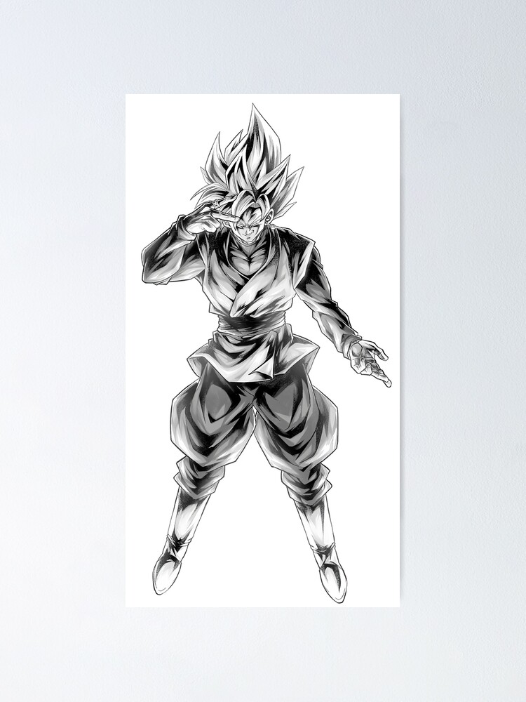 Speed Drawing - Goku SSJ Blue  Black SSJ Rose (Dragon Ball Super) 