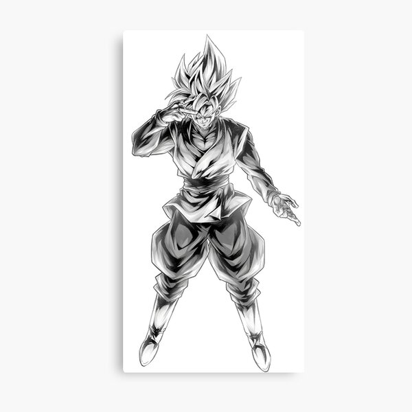 Black Goku Metal Prints for Sale | Redbubble Black Goku Metal Prints for Sale | Redbubble