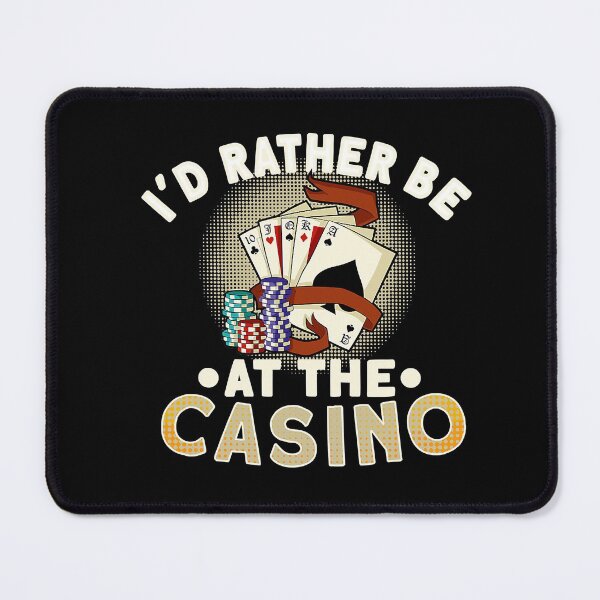 Item preview, I´d Rather Be At The Casino Poker Player Casino Las Vegas designed and sold by JenniferLecher.