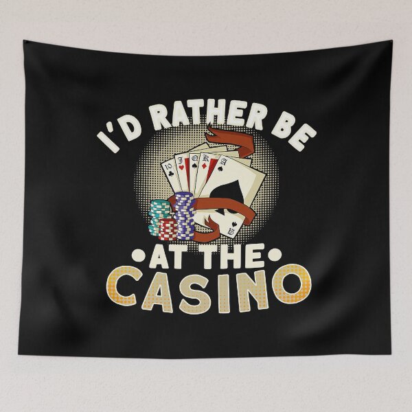 Item preview, I´d Rather Be At The Casino Poker Player Casino Las Vegas designed and sold by JenniferLecher.