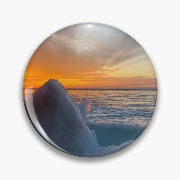 Item preview, Beautiful ice formations on Lake Simcoe designed and sold by ClarissaFlora.