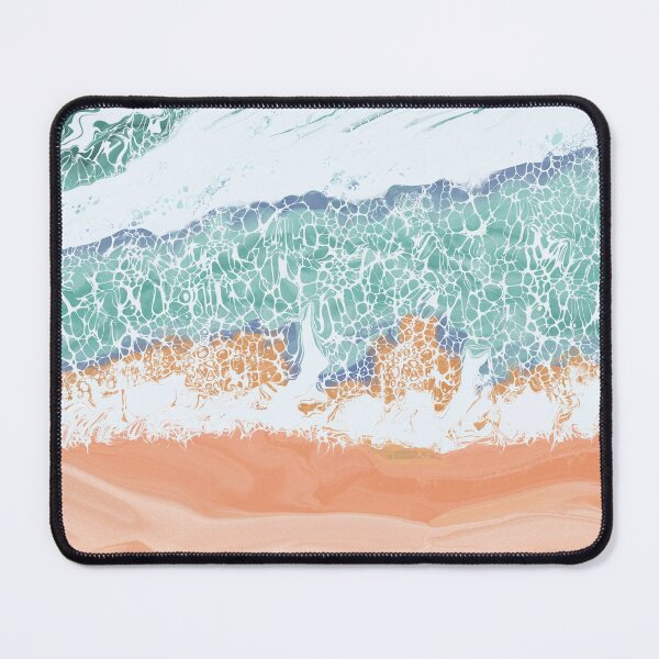 Item preview, beautiful sea and beach,orange and cyan,paradise designed and sold by alinashu.