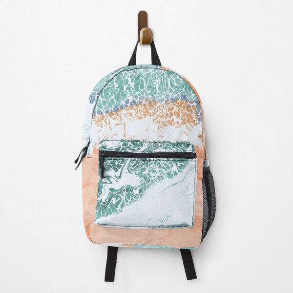 Item preview, beautiful sea and beach,orange and cyan,paradise designed and sold by alinashu.