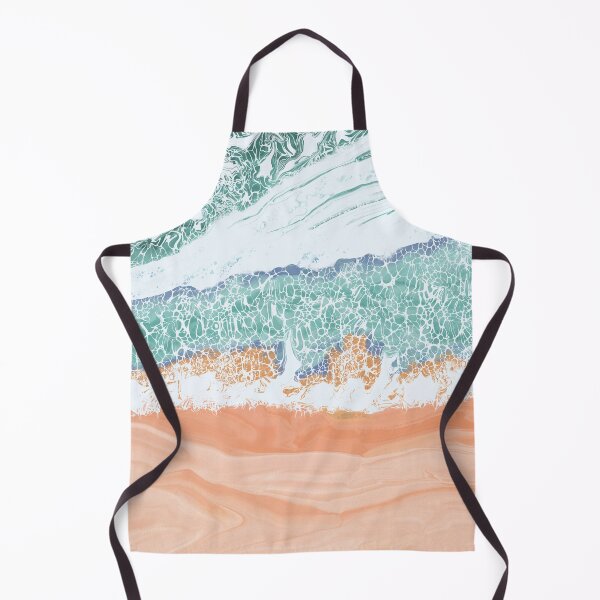 Item preview, beautiful sea and beach,orange and cyan,paradise designed and sold by alinashu.