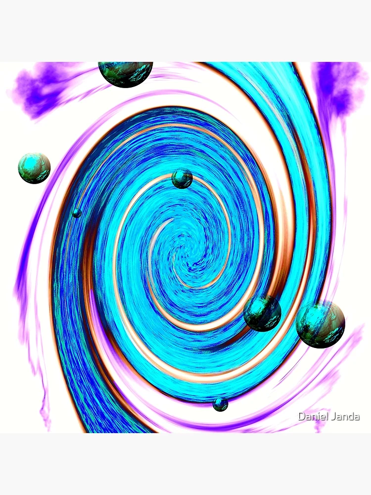 Thumbnail 4 of 4, Pillow, Abstract Stream designed and sold by Daniel Janda.
