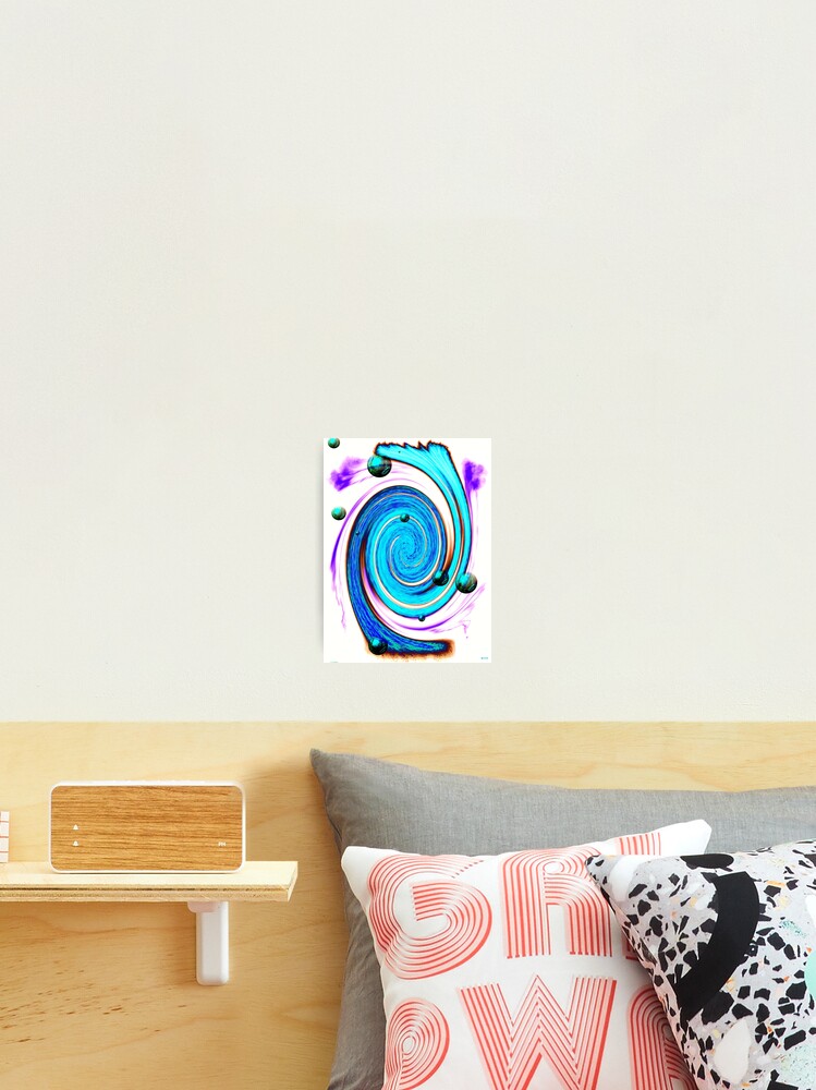 Thumbnail 2 of 3, Photographic Print, Abstract Stream designed and sold by danieljanda.