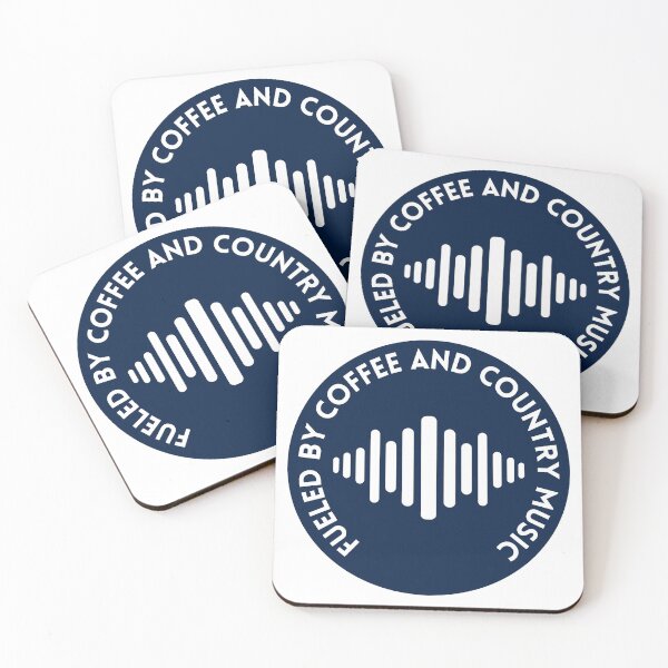 Item preview, Fueled By Coffee And Country Music  designed and sold by hanyj732.