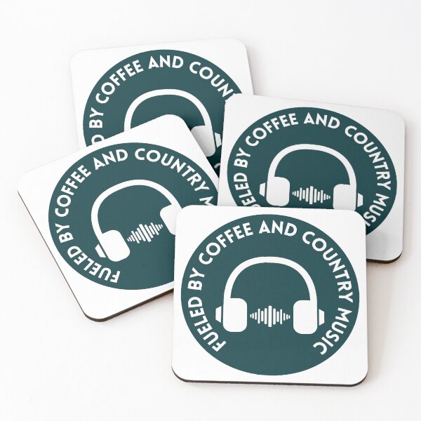 Item preview, Fueled By Coffee And Country Music  designed and sold by hanyj732.