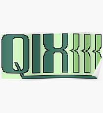 Qix (Game Boy Title Screen) Poster