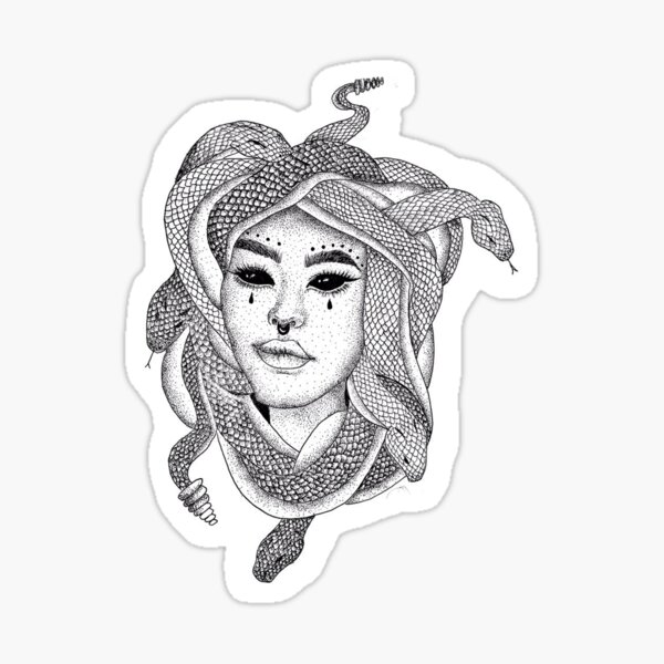 Item preview, medusa designed and sold by mxdisxn.