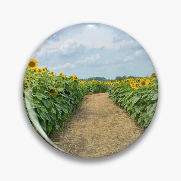 Item preview, Happy sunflower field  designed and sold by ClarissaFlora.