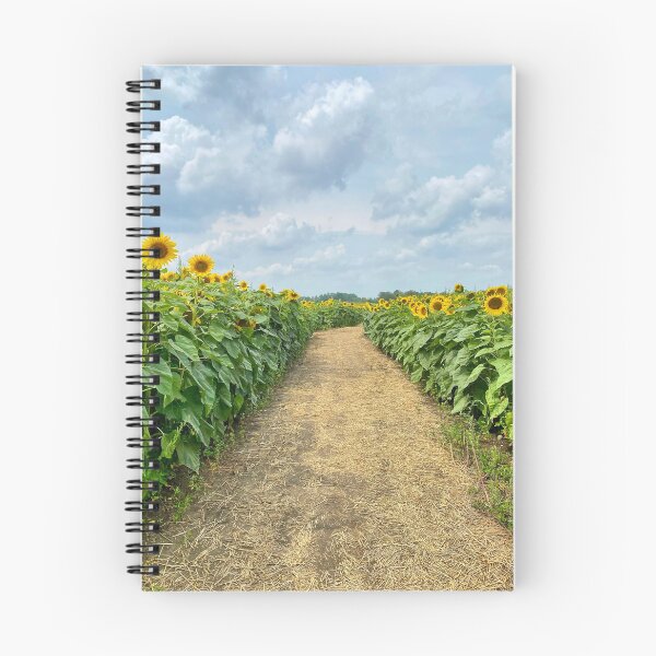 Item preview, Happy sunflower field  designed and sold by ClarissaFlora.