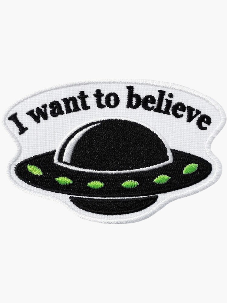 "i want to belive stripe" Sticker by Picart-jpeg | Redbubble