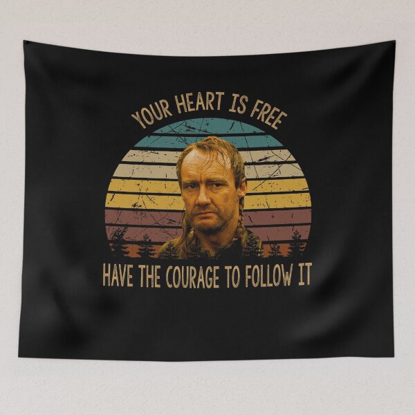 Item preview, Your heart is free have the courage to follow it poster designed and sold by Cardoso1326.