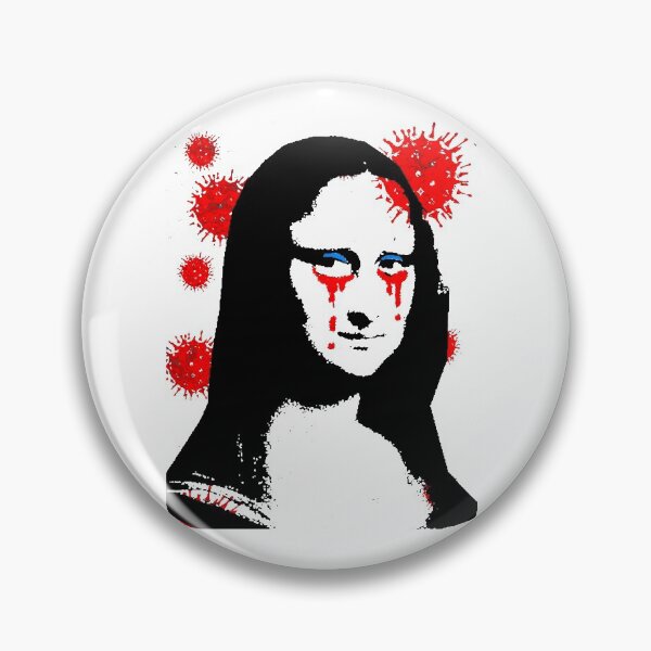 Artikelvorschau, Mona Lisa Pop-Art Leonardo Davinci entworfen und verkauft von Rustic Valley Studio.