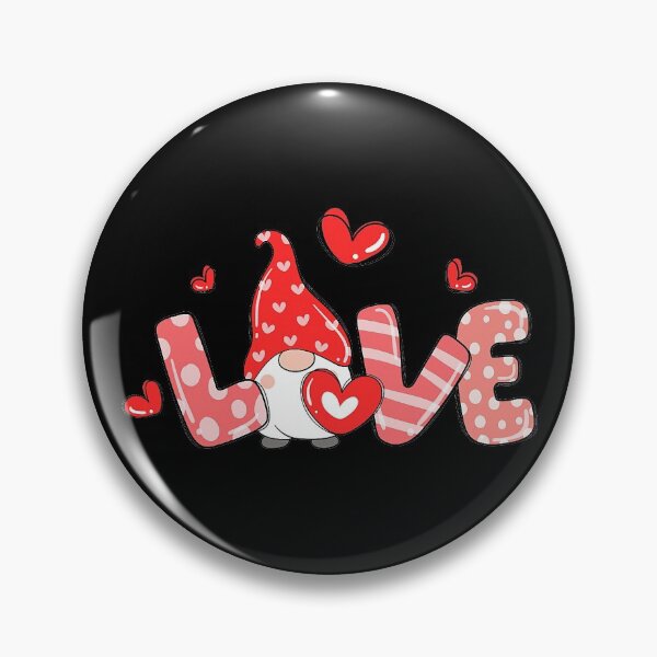 Item preview, Love Gnome Valentines Day Hearts Love Buffalo Plaid designed and sold by MichaelZaloga.