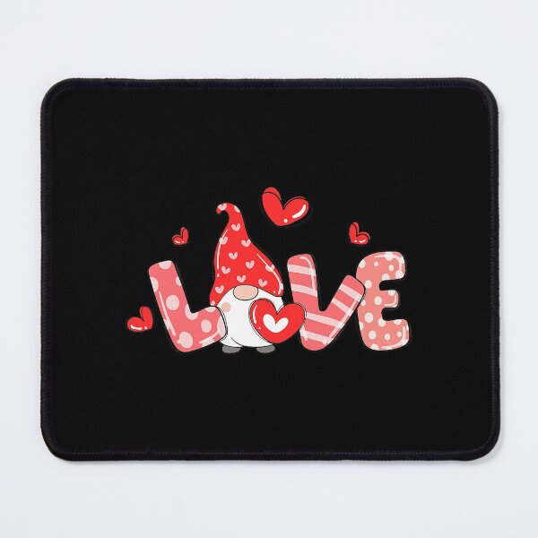 Item preview, Love Gnome Valentines Day Hearts Love Buffalo Plaid designed and sold by MichaelZaloga.