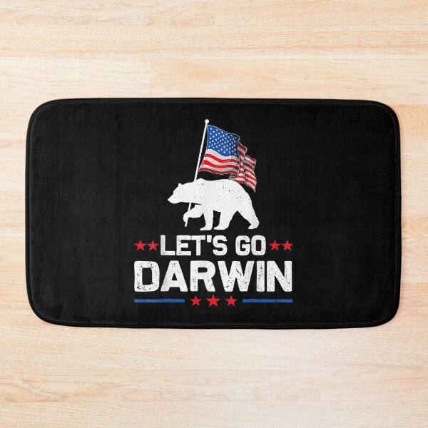 Item preview, Let_s Go Darwin Shirt Bear US Flag Women Men Let’s Go Darwin designed and sold by LemmikkiBadley.