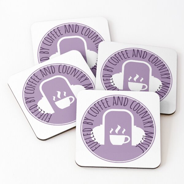 Item preview, Fueled By Coffee And Country Music  designed and sold by hanyj732.