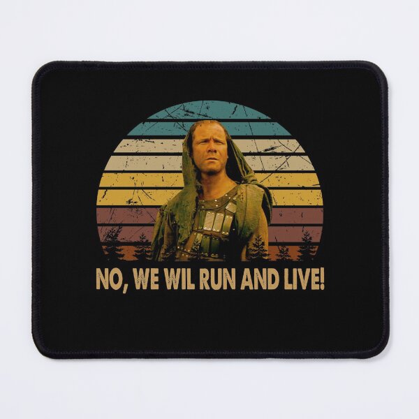 Item preview, No, we will run and live character art poster designed and sold by Cardoso1326.