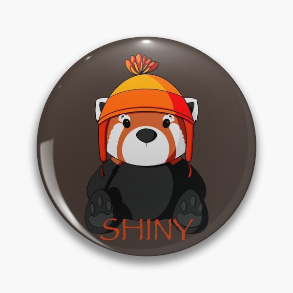 Item preview, Shiny Red Panda designed and sold by Alisha Ober Designs.