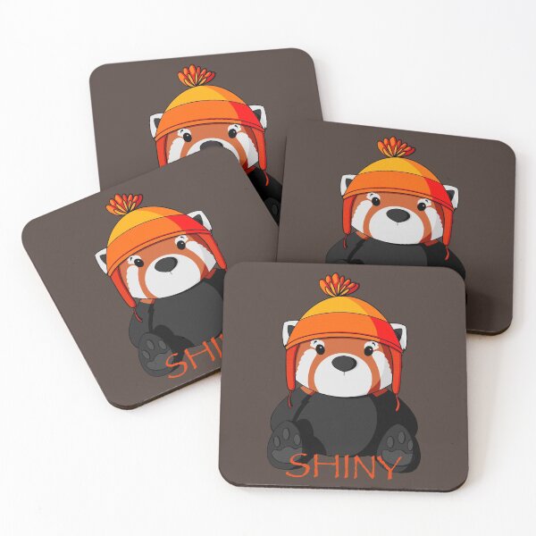 Item preview, Shiny Red Panda designed and sold by Alisha Ober Designs.