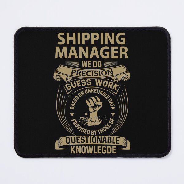 Item preview, Shipping Manager T Shirt - We Do Precision Job Gift Item Tee designed and sold by natalinedk.