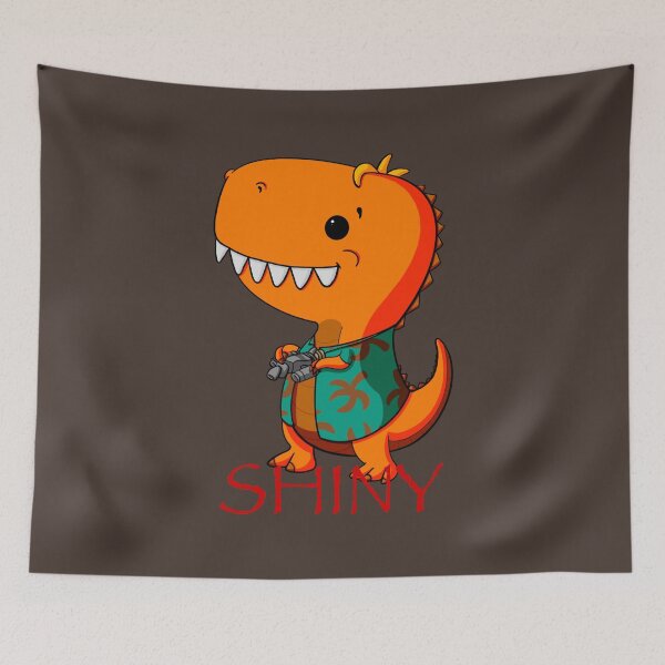 Item preview, Shiny Wash Dino designed and sold by Alisha Ober Designs.