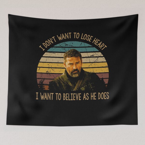 Item preview, I don't want to lose heart i want to believe as he does poster designed and sold by Cardoso1326.