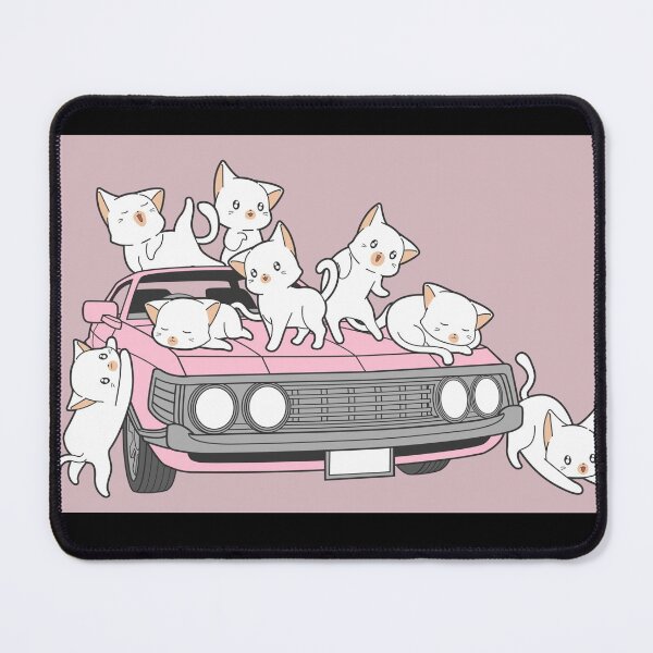Item preview, cat driving a car designed and sold by marwan elsaeed.