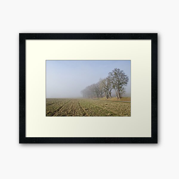First day of winter Framed Art Print