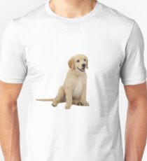 Cute Golden Retriever Unisex T-Shirt
