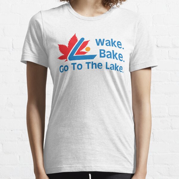 Defending Awesome - Wake Bake Go To The Lake Essential T-Shirt