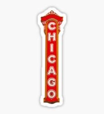 Chicago Theater Sign Sticker