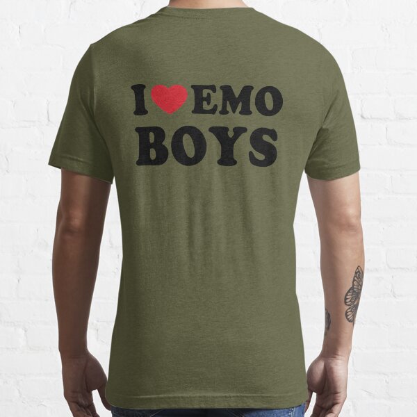 I Love Emo Boys Shirt Emo Clothing Emo Gifts T Shirt for -  Israel