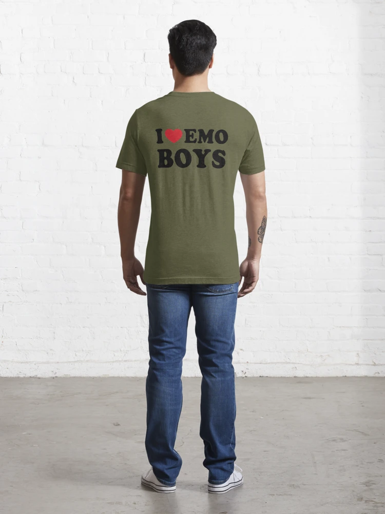 I Love Emo Boys Gifts  Essential T-Shirt for Sale by suns8