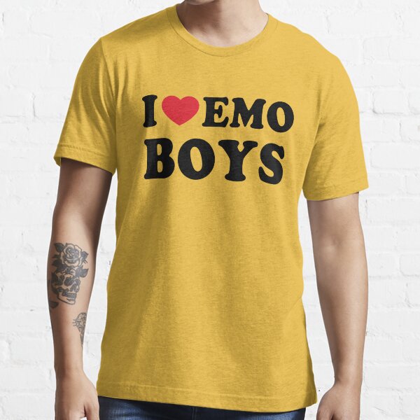 I Love Emo Boys  Essential T-Shirt for Sale by suns8