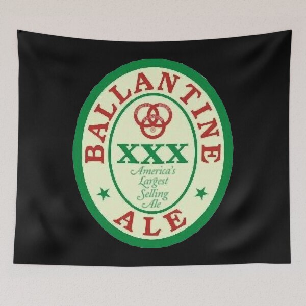 Artikelvorschau, Ballantine Beer Logo Classic T-Shirt entworfen und verkauft von Terogsdon.