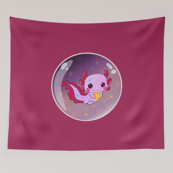 Item preview, Axolotl baby in Crystal Ball designed and sold by lazarosdesign.
