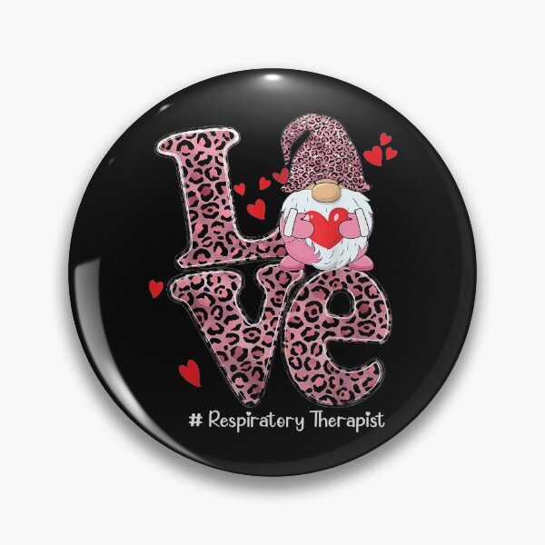 Item preview, Love Respiratory Therapist Gnome Nursing Valentine's Day designed and sold by spherevilla.