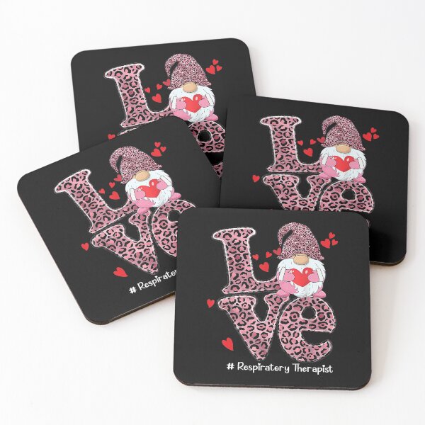 Item preview, Love Respiratory Therapist Gnome Nursing Valentine's Day designed and sold by spherevilla.