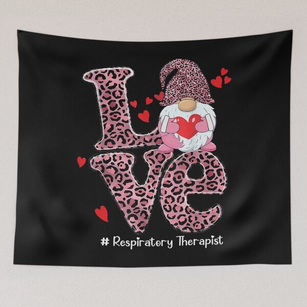 Item preview, Love Respiratory Therapist Gnome Nursing Valentine's Day designed and sold by spherevilla.
