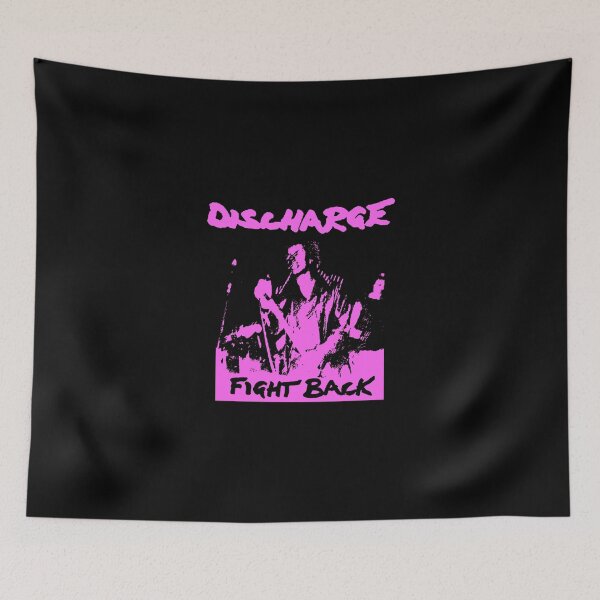 Item preview, Discharge Fight Black Pink designed and sold by zaniedse.