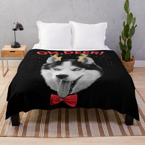 Item preview, Oh Deer Husky Xmas Red Bowtie Christimas Outfit designed and sold by gonzalogranados.